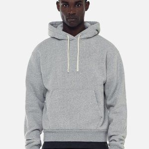 John Elliott Loopwheel Hoodie - XXL // Heather grey // Brand new, with tags
